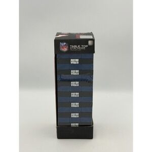 NFL Indianapolis Colts Table Top Stackers Tower Build Game Tailgate Party Game